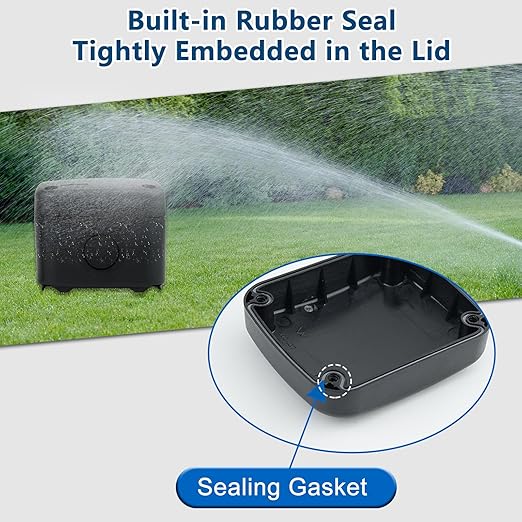 Weatherproof Junction Box, Nineleaf IP66 Waterproof Electrical Project Boxes - Image 6