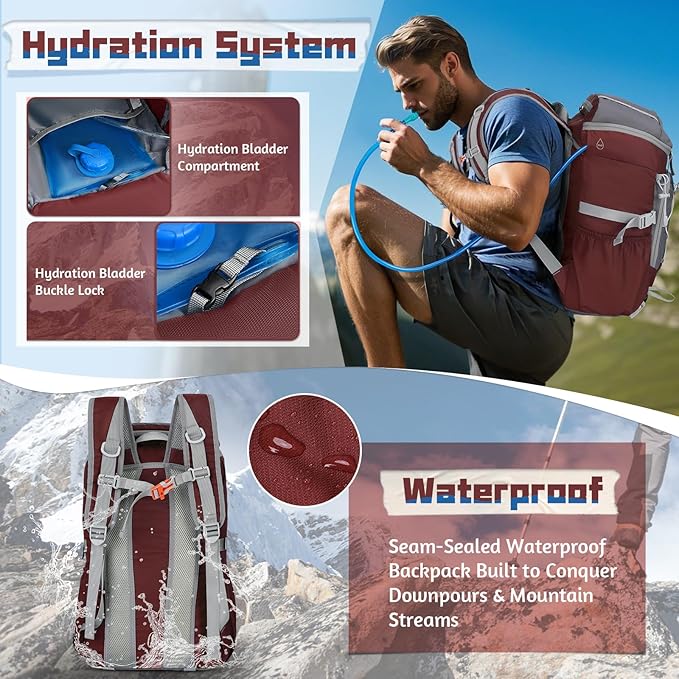 RAINSMORE Foldable Hiking Backpack - Image 3