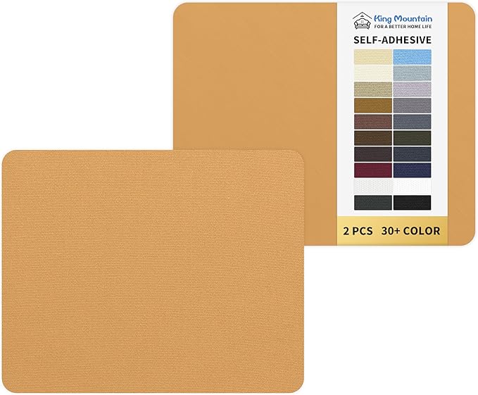 KING MOUNTAIN Canvas Repair Patch 9 x11 Inch 2 Pcs Self-Adhesive Waterproof by ForABetterHomeLife