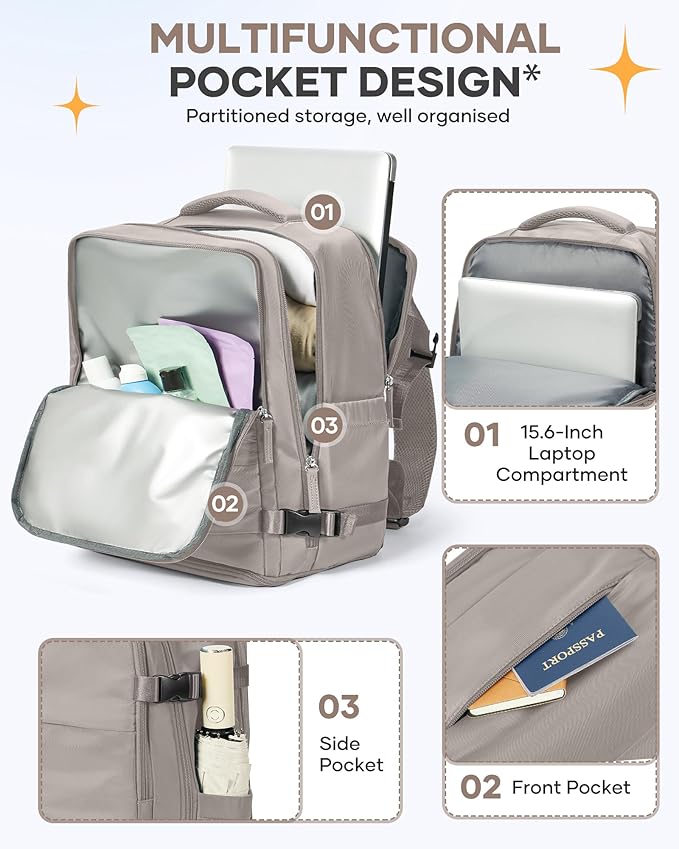 Large Travel Backpack - Image 4