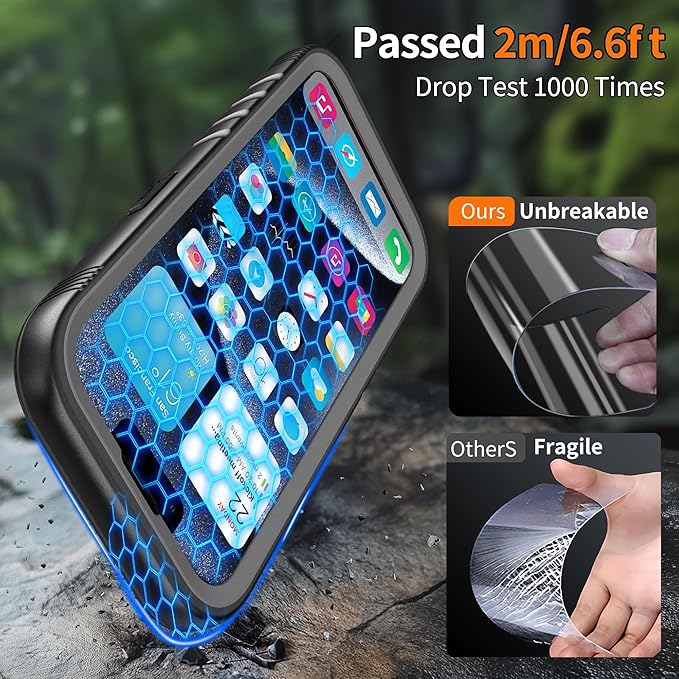 Cozycase for iPhone 15 Pro Max Waterproof Shockproof Dustproof Case - Image 4