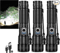 Rechargeable Flashlights 3 Pack by ECLINCO