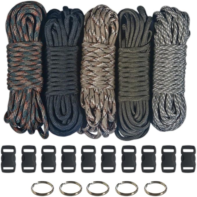 Paracord Planet 550lb Type III Paracord Combo Crafting Kits by ParacordPlanet