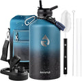RAYMYLO 128oz Insulated Water Bottle, Triple Wall Vacuum Stainless Steel Water by RAYMYLO