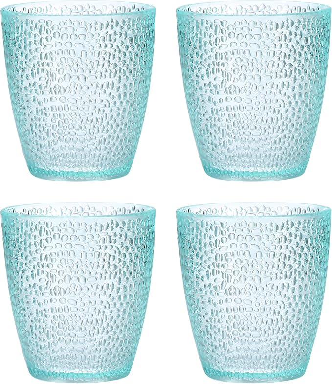uxcell 7oz Acrylic Drinking Glasses, Light Blue by uxcell
