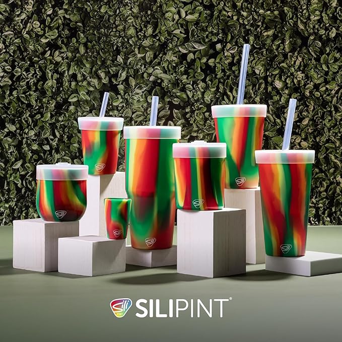 Silipint 32oz Silicone Straw Tumbler – BPA-Free, Unbreakable, Dishwasher Safe – - Image 5