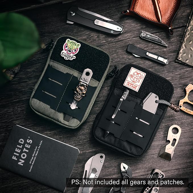 TACTICAL GEEK Block E2.0 EDC Compact Waist Pocket Pouch, Nylon Daily Utility - Image 8