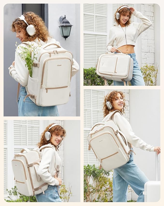 LOVEVOOK Travel Backpack for Women & Men, 60L Large Carry On Backpack Airline - Image 6