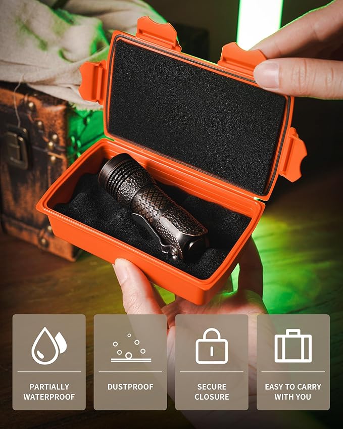 MecArmy B10 Edc Storage Box, Compact Waterproof Hard Case - Image 2