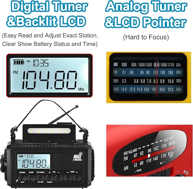 Auto NOAA Digital 5000 Weather Radio - Image 4