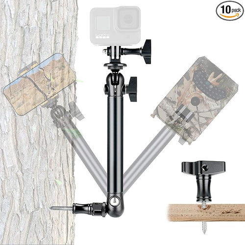 2-Ball-Head Adjustable Outdoor Phone Trail Action Camera Hunting Video by Fantaseal