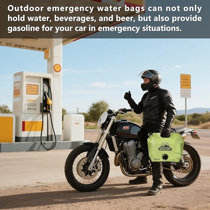 Collapsible 8L Water Storage Bag, BPA-Free Portable Folding Water Jug - Image 6