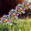 Adecorty Solar Garden Lights Solar Lights Outdoor Waterproof Decorative 4 Pack by Adecorty