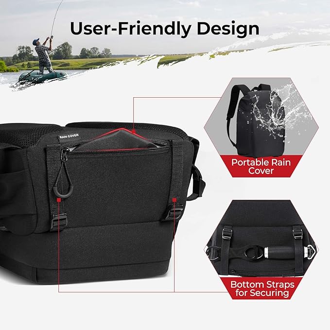 Piscifun Fishing Tackle Backpack - Image 7