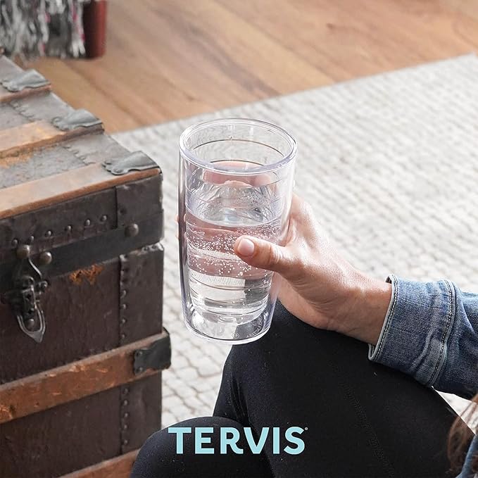 Tervis Clear & Colorful Tabletop Made in USA Double Walled Insulated Tumbler - Image 8