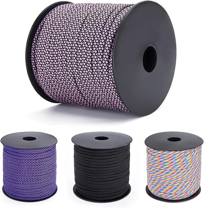 MOOCY Paracord 550, 5/32 in x 164 ft, 7 Inner Strands/Parachute Cord, Nylon - Image 9