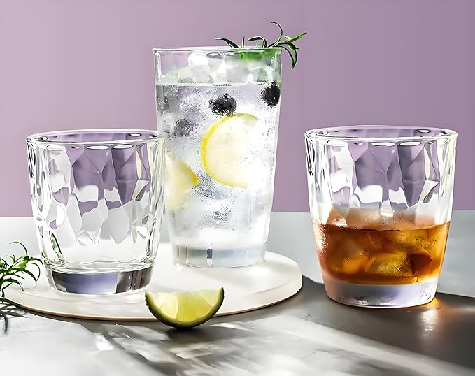 15 Oz Unbreakable Tritan Drinking Glasses Shatterproof Acrylic Glasses - Image 8
