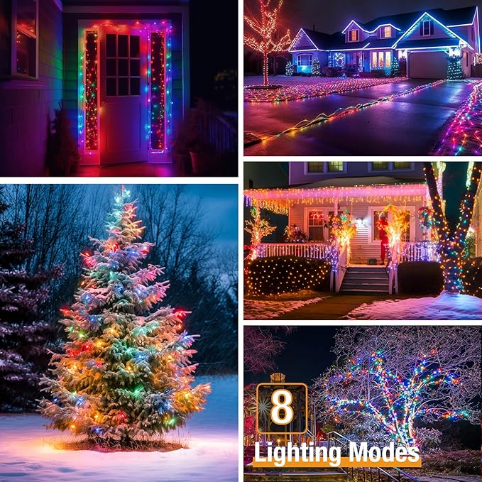 2 Pack Solar String Lights for Outside - Image 3