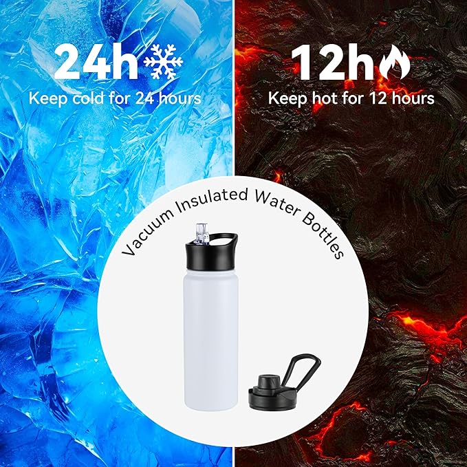 24oz Insulated Water Bottle - Image 4