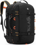 Tolaccea Travel Backpack for Men Women, 40L-50L Carry On Backpack by Tolaccea