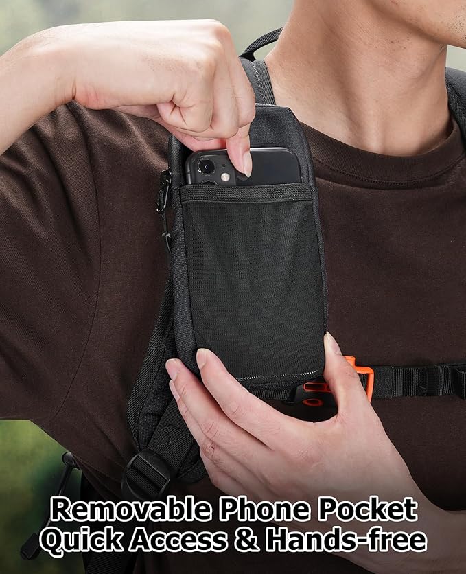NOOLA Hydration Backpack with 3L Water Bladder, 22L / 25L Water Backpack - Image 4