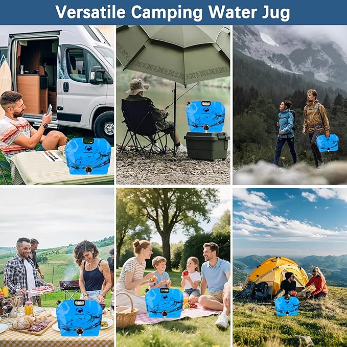Water Jug Camping 2.1 Gallon Collapsible - Image 7