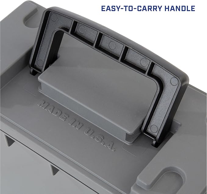Sheffield 12628 Ammo Storage Box, Stackable .30 Cal Field Boxes, Water and Dust - Image 7