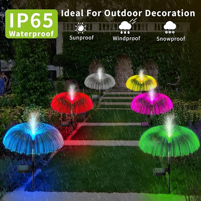 Solar Garden Lights Outdoor Decorative Waterproof, Solar Light - Image 6