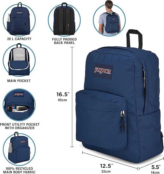 JanSport SuperBreak Plus Backpack - Image 5
