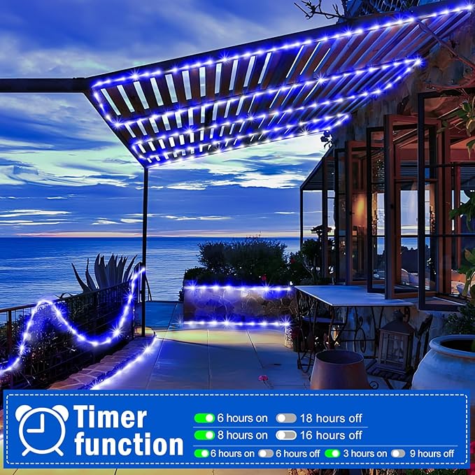 KNONEW 164FT 1000LED Rope Lights - Image 6