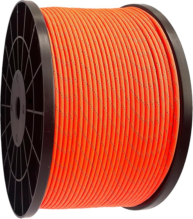 Reflective Paracord 550 lb, 7 Strand Paracord Rope 1000ft 4mm, Nylon Parachute - Image 2