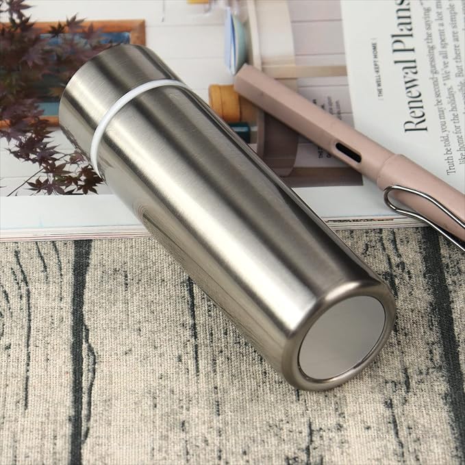 Cute Small Purse Water Bottle, 4.4 Fl. Oz, Mini Slim Flask - Image 8