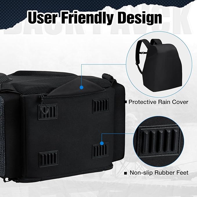 Piscifun Fishing Tackle Backpack - Image 6