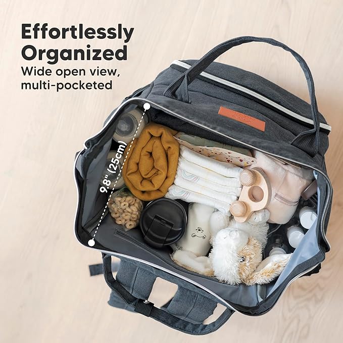 KeaBabies Baby Diaper Bag Backpack - Image 3