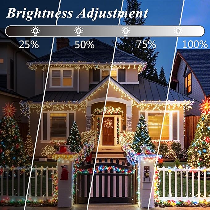 Pooqla Color Changing Christmas String Lights - Image 7