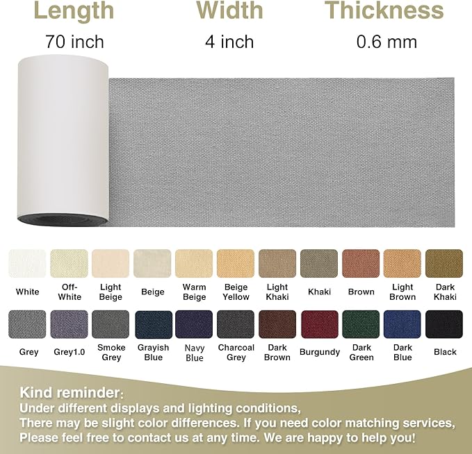 Gheeidau Canvas Repair Tape 4×70 Inch Waterproof Self-Adhesive Fabric Repair - Image 4