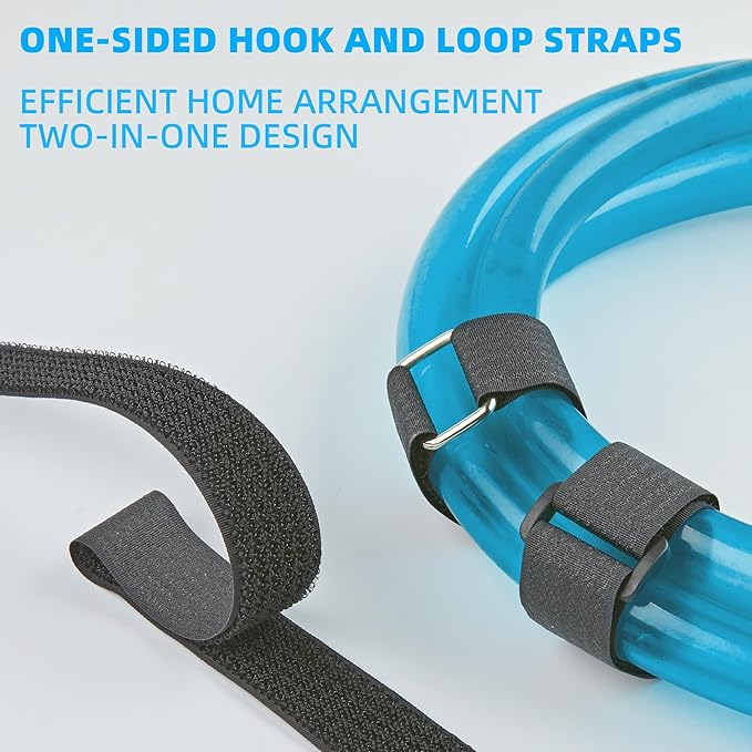 1" x 40ft Nylon Hook and Loop Cable Straps Roll - Image 3