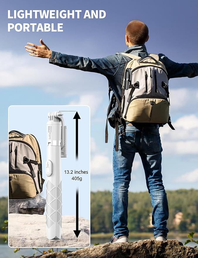 71" Selfie Stick, Smartphone Tripod Stand All-in-1 - Image 7