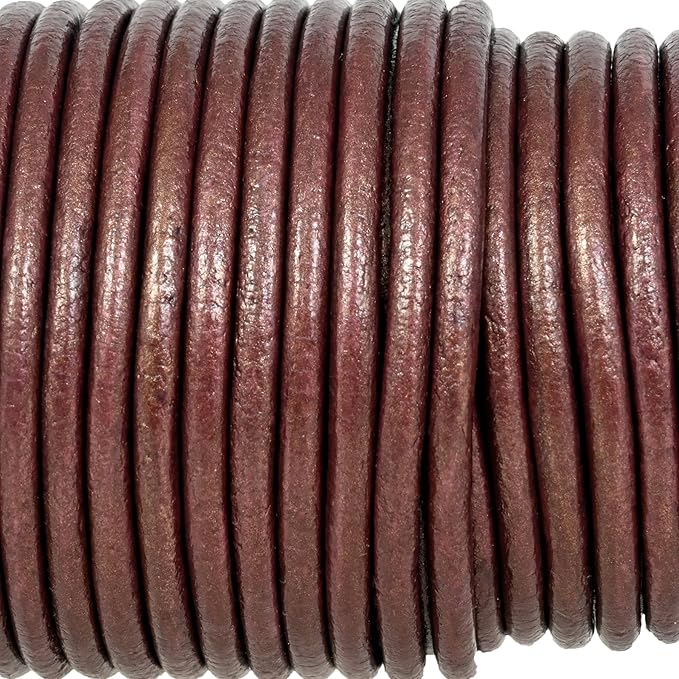 GENIQUE Real/Genuine Round Leather String Cord - Image 3