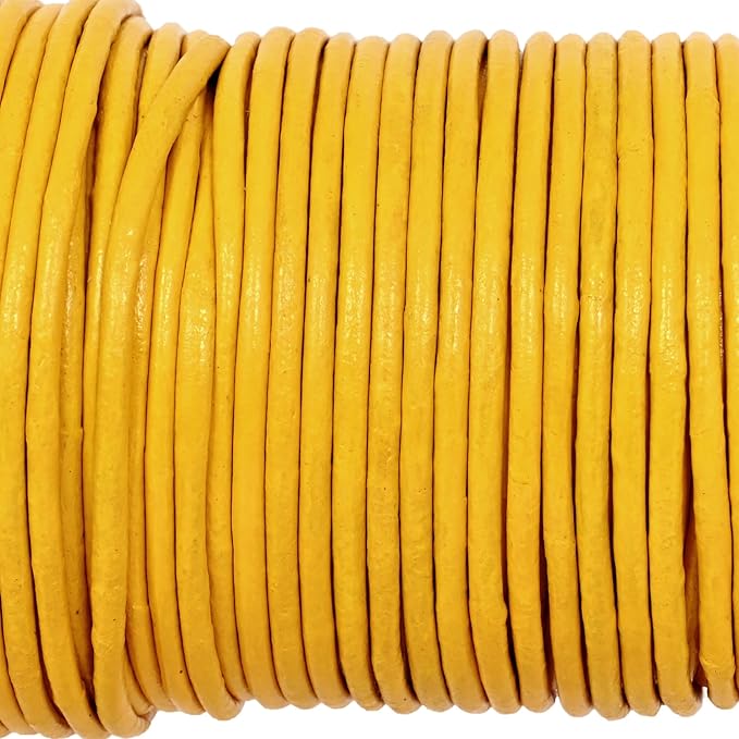 GENIQUE Real/Genuine Round Leather String Cord - Image 4