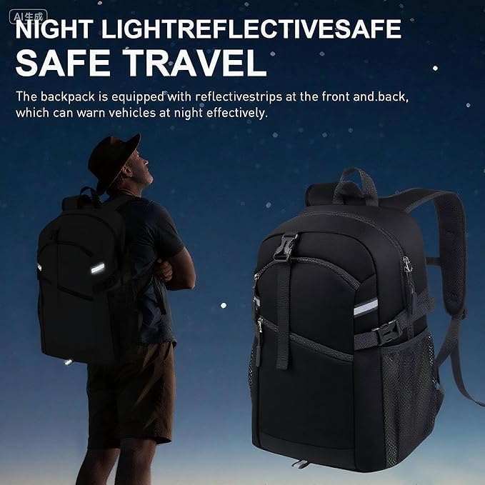 Small Hiking Backpack, 20L Lightweight Travel Daypack, Traveling and Outdoor - Image 6