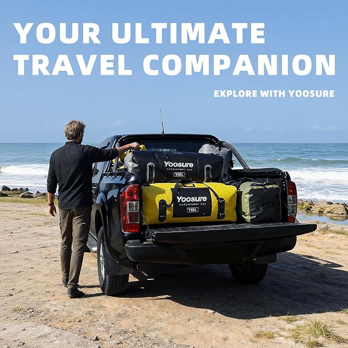 110L Waterproof Duffel Bag 35IN - Image 8