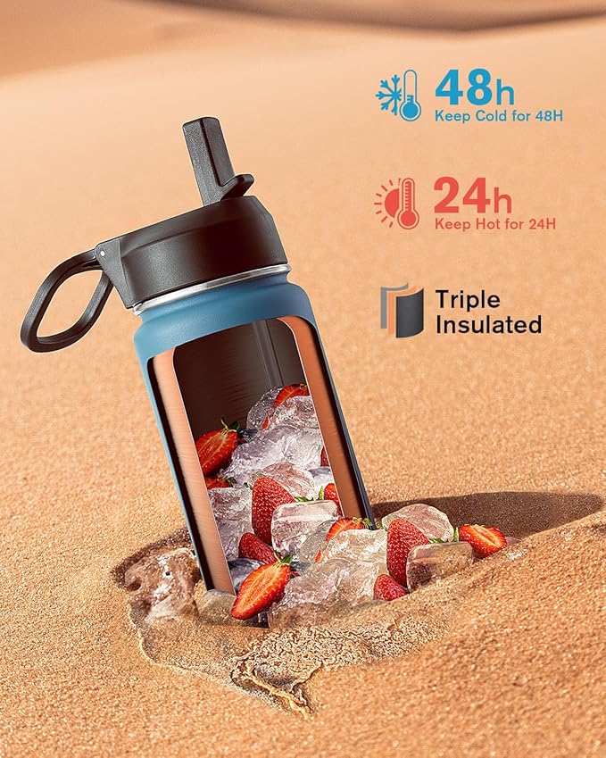 Coolflask Water Bottle 24 oz Insulated - Image 2