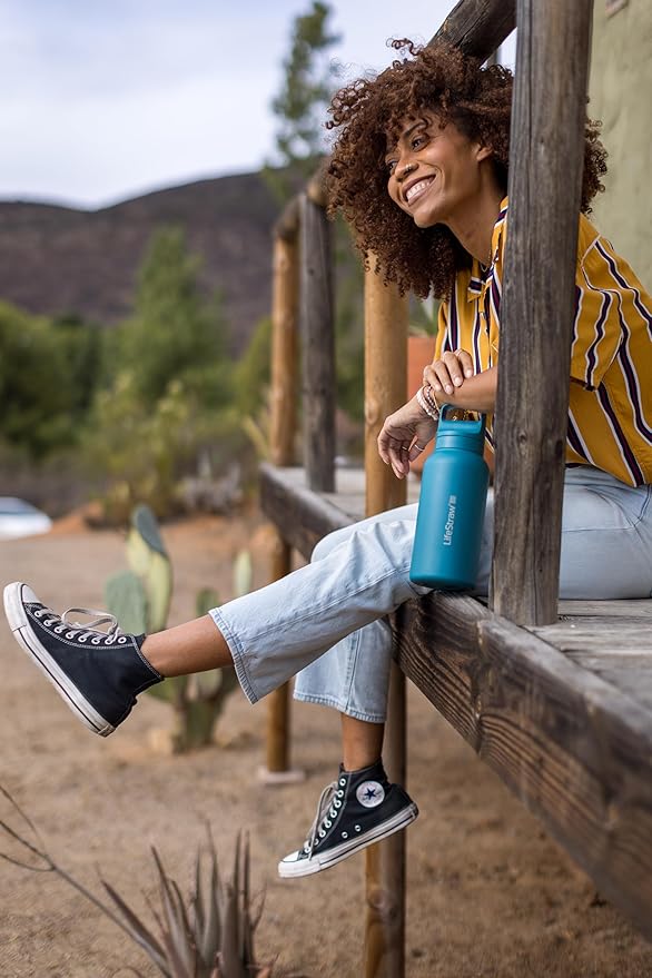 LifeStraw Go Series – Insulated Stainless Steel Water Filter Bottle - Image 7