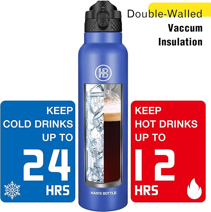 Han's Bottle Sports Water Bottle - 32 Oz - Image 6