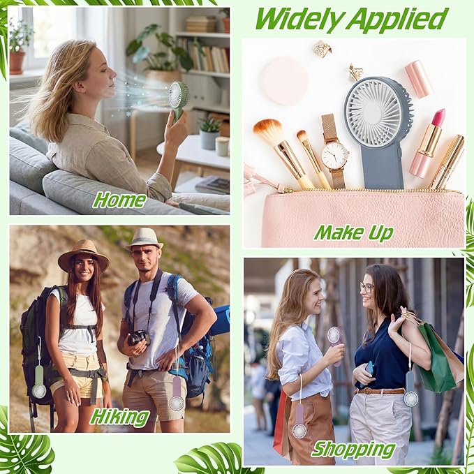 Sumind 20 Pcs Small Personal Portable Fan Mini Handheld Bulk 1 Speed Electric - Image 7
