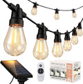 Brightech 104 FT Ambience Pro Solar Powered Outdoor LED String Lights by Brightech