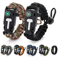 Paracord Bracelets for Men and Women – Adjustable Survival Paracord Bracelet by NADOBA