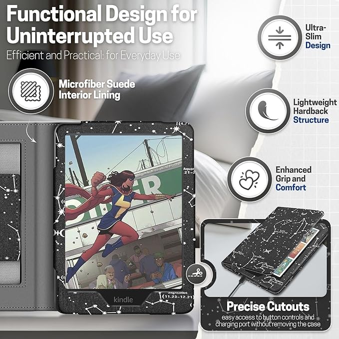 TNP Stand Case for Kindle Paperwhite 12th Generation 2024 / Kindle Colorsoft - Image 9