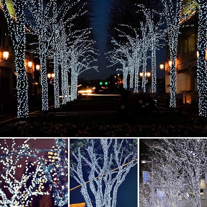 4 Pack Solar String Lights for Outside, 170 FT 480 LED Solar Twinkle Light - Image 4
